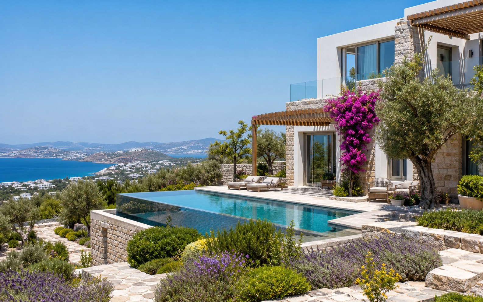 Bodrum listing visual Peksimet studio furnished apartment for rent preview image